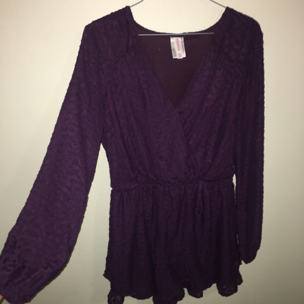 Purple Romper